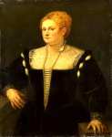 Follower of Titian - Portrait of a Woman (perhaps Pellegrina Morosini Capello)